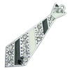 Crystal Zinc alloy Pendant, Fashion jewelry findings, Many colors for choice, 13x45mm, Sold By PC