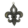 Zinc alloy Pendant, Fashion jewelry findings, Many colors for choice,Anchor 52x69mm, Sold By pc
