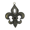 Zinc alloy Pendant, Fashion jewelry findings, Many colors for choice,Anchor 52x69mm, Sold By pc