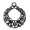 Zinc alloy Pendant, Fashion jewelry findings, Many colors for choice, Flower 29.5x24mm, Sold By Bag
