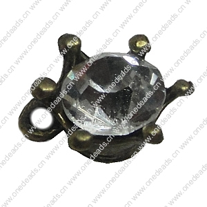 Zinc alloy Pendant, Fashion jewelry findings, Many colors for choice, 12.5x10mm, Sold By Bag