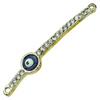 Crystal Zinc alloy Connector, Fashion jewelry findings, Many colors for choice, 46x8mm, Sold By PC
