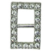 Slider, Zinc Alloy Bracelet Findinds, 28x18mm, Hole size:8x10mm, Sold by PC