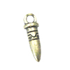 Zinc alloy Pendant, Fashion jewelry findings, Many colors for choice, 14.5x5mm, Sold By Bag