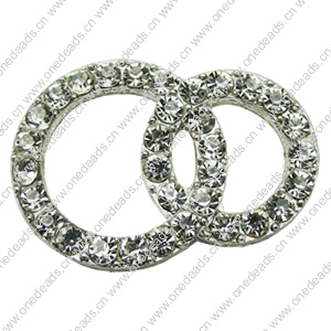 Slider, Zinc Alloy Bracelet Findinds, 31x22mm, Sold by PC