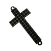 Connector. Fashion Zinc Alloy Jewelry Findings. Cross 45x21mm. Sold by Bag   
