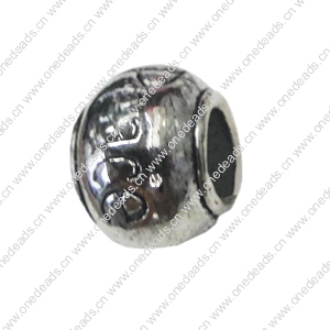 Europenan style Beads. Fashion jewelry findings. 11x8.5mm, Hole size:5mm. Sold by Bag 