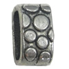 Europenan style Beads. Fashion jewelry findings. 7x13mm, Hole size:10x6mm. Sold by Bag 
