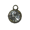 Crystal Zinc alloy Pendant, Fashion jewelry findings, Many colors for choice, Chair 11x8.5mm, Sold By Bag  
