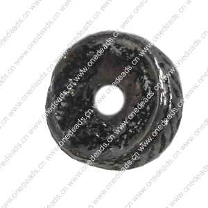 Spacer beads, Fashion Zinc Alloy jewelry findings, 18mm，Hole size:2mm. Sold by Bag 
