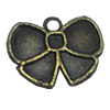 Zinc alloy Pendant, Fashion jewelry findings, Many colors for choice,Bowknot 15x11mm, Sold By Bag