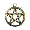 Zinc alloy Pendant, Fashion jewelry findings, Many colors for choice, Star29x24mm, Sold By Bag