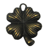 Zinc alloy Pendant, Fashion jewelry findings, Many colors for choice,Flower 23x18mm, Sold By Bag
