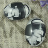 Glass Cabochons, Fashion accessories For settings, 30x40mm,Sold by PC