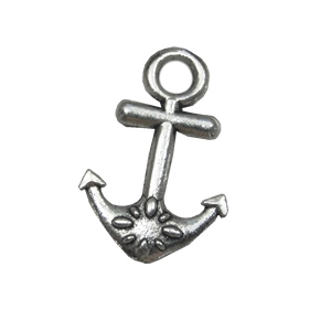 Zinc alloy Pendant, Fashion jewelry findings, Many colors for choice,Anchor 20x13mm, Sold By Bag
