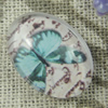 Glass Cabochons, Fashion accessories For settings,20x30mm, Sold by PC