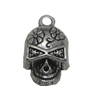 Zinc alloy Pendant, Fashion jewelry findings, Many colors for choice,Skeleton 20x12mm, Sold By Bag
