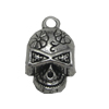 Zinc alloy Pendant, Fashion jewelry findings, Many colors for choice,Skeleton 20x12mm, Sold By Bag