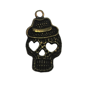 Zinc alloy Pendant, Fashion jewelry findings, Many colors for choice,Skeleton 26x15mm, Sold By Bag
