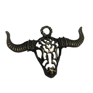 Zinc alloy Pendant, Fashion jewelry findings, Many colors for choice,Animal 35x50mm, Sold By Bag