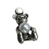 Zinc alloy Pendant, Fashion jewelry findings, Many colors for choice,Animal 14x8mm, Sold By Bag