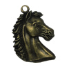 Zinc alloy Pendant, Fashion jewelry findings, Many colors for choice,Head 41x30mm, Sold By Bag

