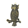 Zinc alloy Pendant, Fashion jewelry findings, Many colors for choice,Animal 68x41mm, Sold By PC
