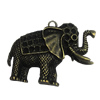 Pendant settings. Fashion Zinc Alloy Jewelry Findings. Animal 50x35mm, Sold by Bag  
