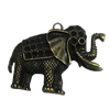 Pendant settings. Fashion Zinc Alloy Jewelry Findings. Animal 50x35mm, Sold by Bag  