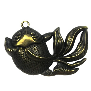 Zinc alloy Pendant, Fashion jewelry findings, Many colors for choice,Animal 72x49mm, Sold By PC