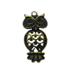 Pendant settings. Fashion Zinc Alloy Jewelry Findings. Animal 35x15mm, Sold by Bag  
