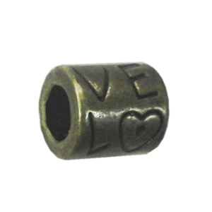 Europenan style Beads. Fashion jewelry findings. 9.5x8mm, Hole size:5mm. Sold by Bag 