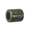 Europenan style Beads. Fashion jewelry findings. 9.5x8mm, Hole size:5mm. Sold by Bag 
