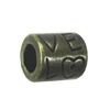 Europenan style Beads. Fashion jewelry findings. 9.5x8mm, Hole size:5mm. Sold by Bag 