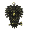 Zinc alloy Pendant, Fashion jewelry findings, Many colors for choice,Animal 45x31mm, Sold By PC
