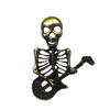 Zinc alloy Pendant, Fashion jewelry findings, Many colors for choice,Skeleton 4x34mm, Sold By Bag
