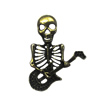 Zinc alloy Pendant, Fashion jewelry findings, Many colors for choice,Skeleton 4x34mm, Sold By Bag