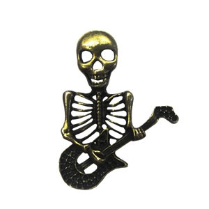 Zinc alloy Pendant, Fashion jewelry findings, Many colors for choice,Skeleton 4x34mm, Sold By Bag