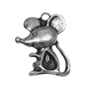 Zinc alloy Pendant, Fashion jewelry findings, Many colors for choice,Animal  24x19mm, Sold By Bag
