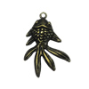 Zinc alloy Pendant, Fashion jewelry findings, Many colors for choice, Animal 37x24mm, Sold By Bag
