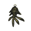 Zinc alloy Pendant, Fashion jewelry findings, Many colors for choice, Animal 37x24mm, Sold By Bag