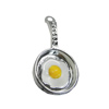 Pendant settings. Fashion Zinc Alloy Jewelry Findings. Saucepan 32x17mm, Sold by Bag 
