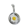 Pendant settings. Fashion Zinc Alloy Jewelry Findings. Saucepan 32x17mm, Sold by Bag 