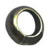 Spacer beads, Fashion Zinc Alloy jewelry findings,7mm，Hole size:4mm. Sold by Bag