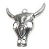 Zinc alloy Pendant, Fashion jewelry findings, Many colors for choice, Animal 40x36mm, Sold By Bag
