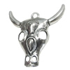 Zinc alloy Pendant, Fashion jewelry findings, Many colors for choice, Animal 40x36mm, Sold By Bag