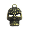 Zinc alloy Pendant, Fashion jewelry findings, Many colors for choice, Skeleton  21x13mm, Sold By PC
