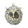 Zinc alloy Pendant, Fashion jewelry findings, Many colors for choice, Head 48x34mm, Sold By Bag