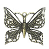 Zinc alloy Pendant, Fashion jewelry findings, Many colors for choice, Animal 48x55mm, Sold By PC
