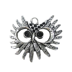 Zinc alloy Pendant, Fashion jewelry findings, Many colors for choice,Head 41x25mm, Sold By Bag